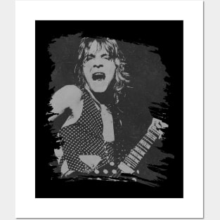 Randy rhoads // Retro Poster Posters and Art